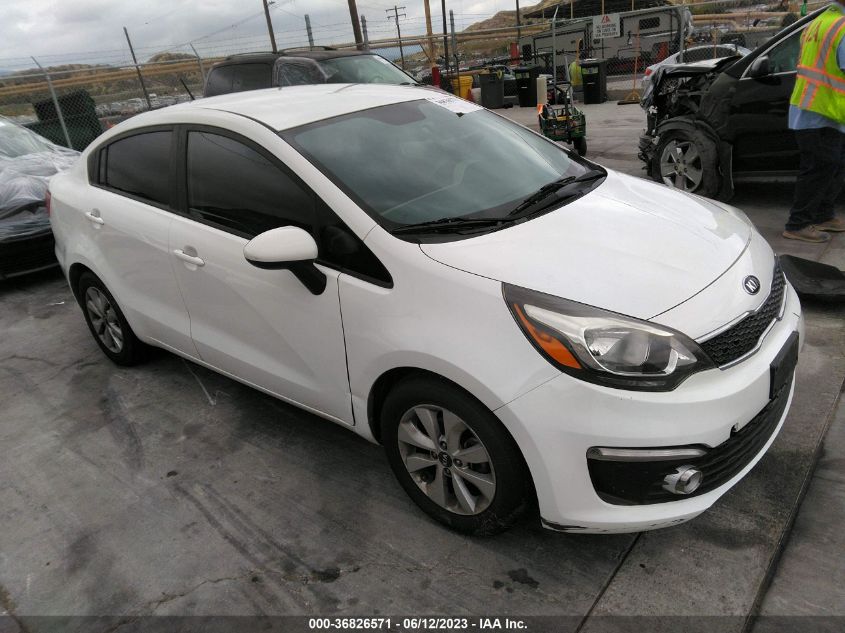 2016 KIA RIO EX - KNADN4A35G6678962