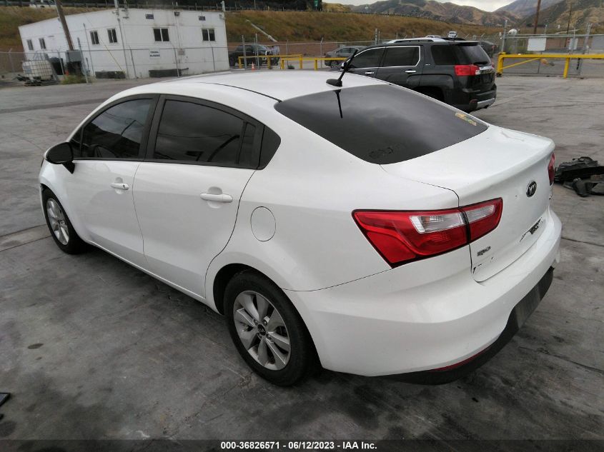2016 KIA RIO EX - KNADN4A35G6678962