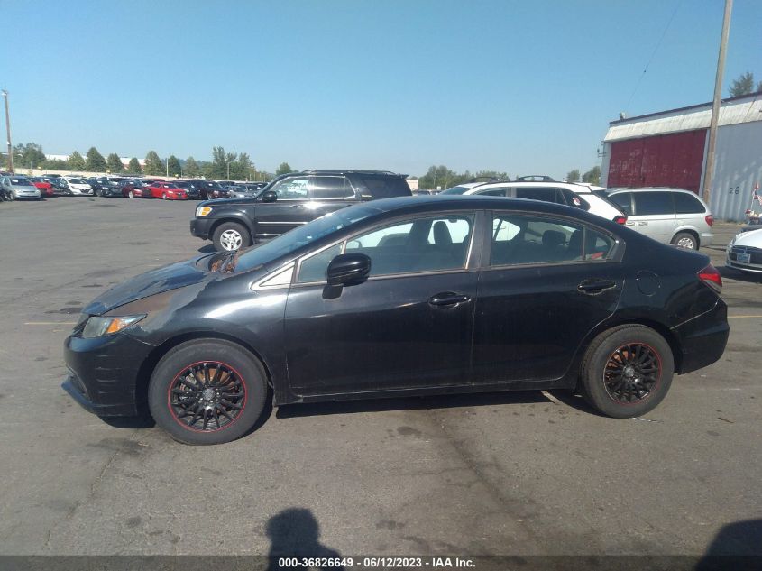 2014 HONDA CIVIC LX - 19XFB2F54EE241836