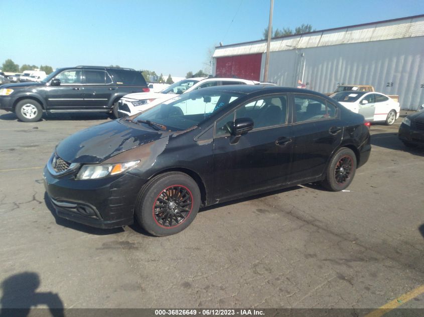 2014 HONDA CIVIC LX - 19XFB2F54EE241836