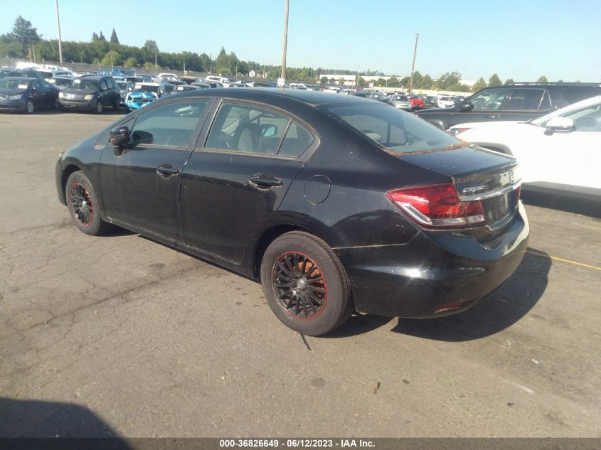 2014 HONDA CIVIC LX - 19XFB2F54EE241836
