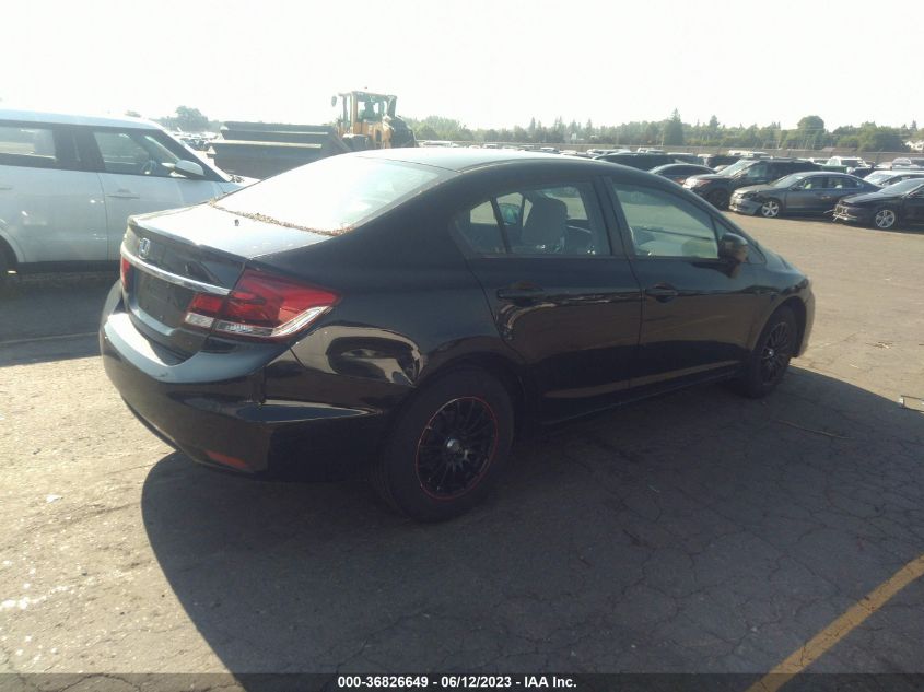 2014 HONDA CIVIC LX - 19XFB2F54EE241836