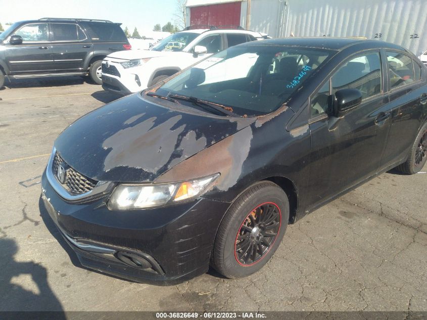 2014 HONDA CIVIC LX - 19XFB2F54EE241836