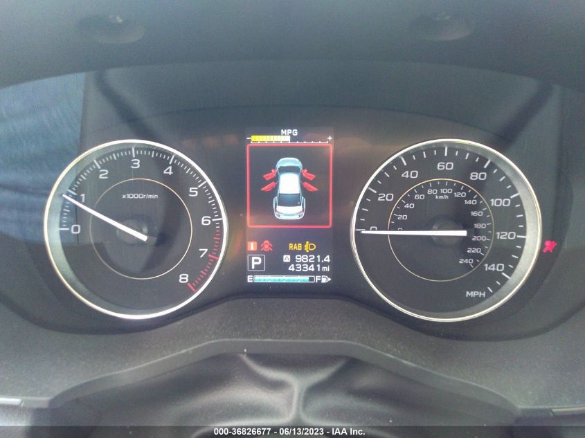 2019 SUBARU IMPREZA LIMITED - 4S3GTAU66K3706031