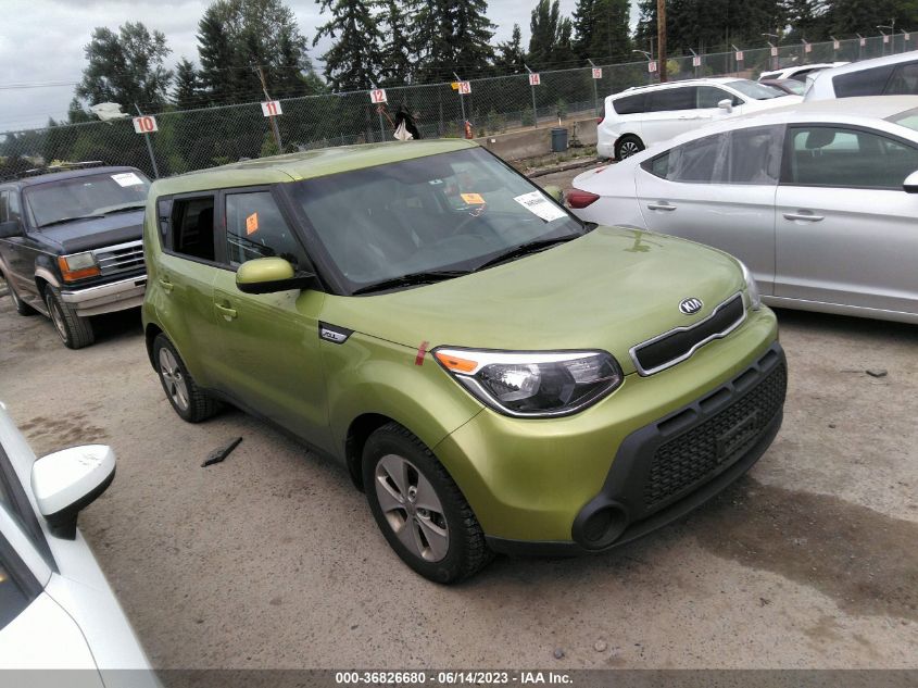 2016 KIA SOUL - KNDJN2A21G7875204