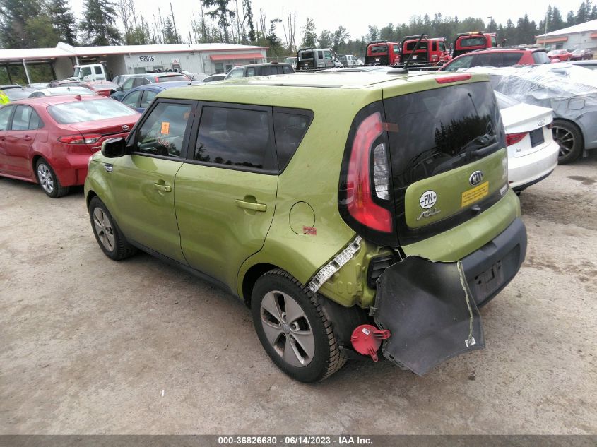 2016 KIA SOUL - KNDJN2A21G7875204