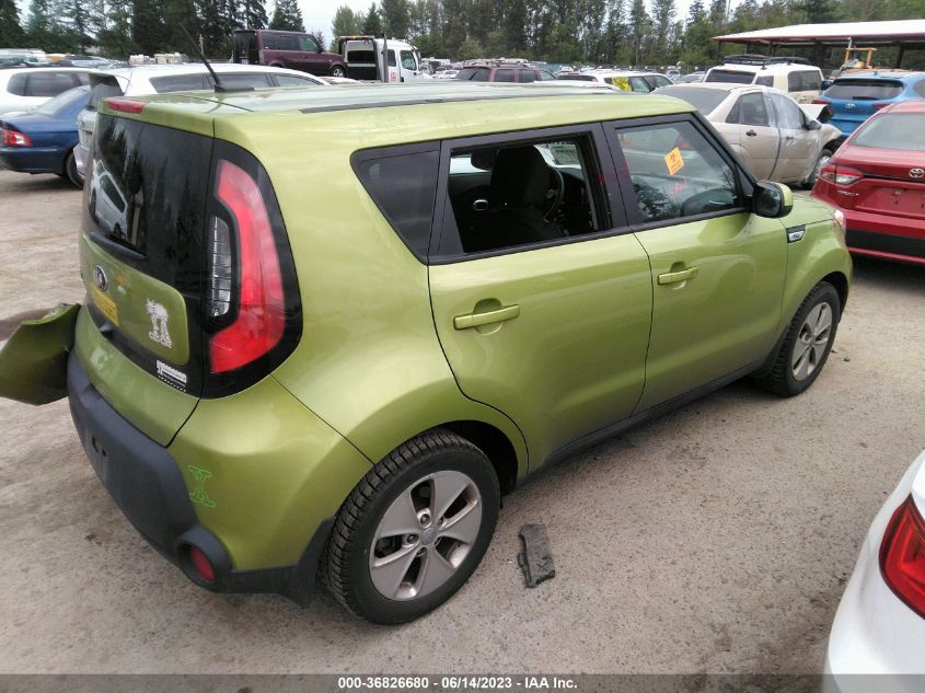 2016 KIA SOUL - KNDJN2A21G7875204