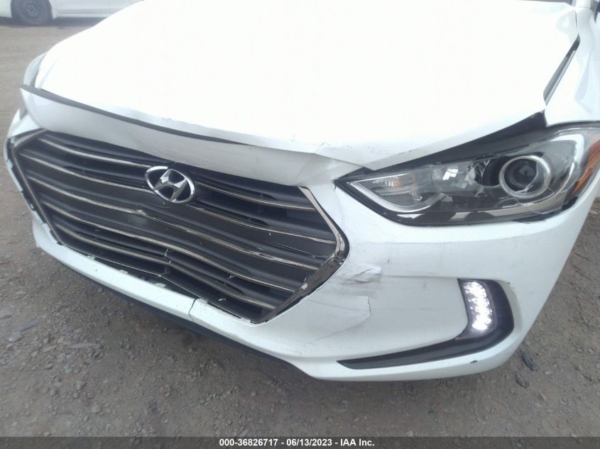 2017 HYUNDAI ELANTRA LIMITED - 5NPD84LF8HH055327