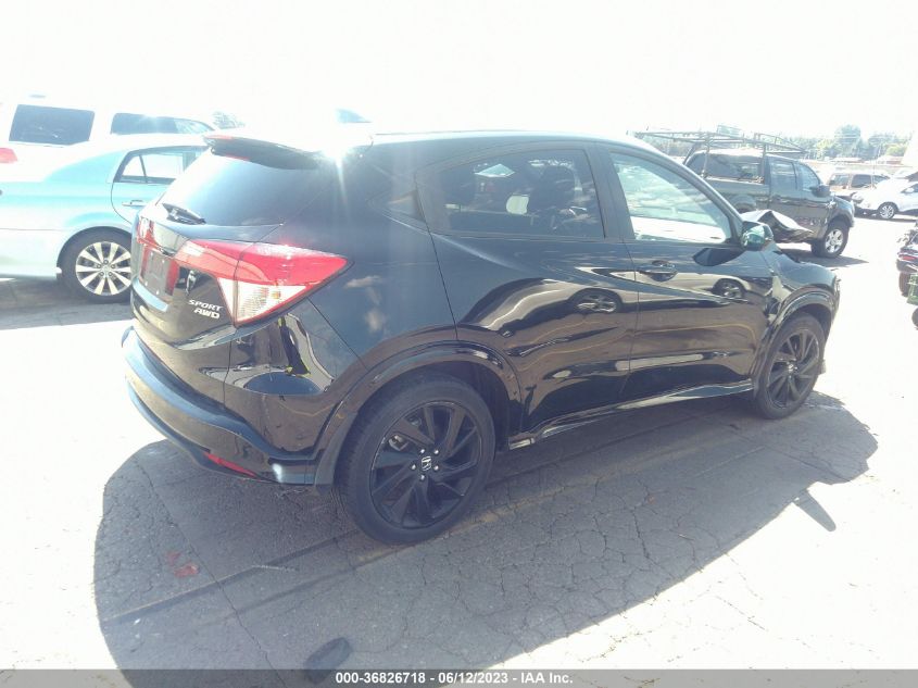 2021 HONDA HR-V SPORT - 3CZRU6H17MM739536