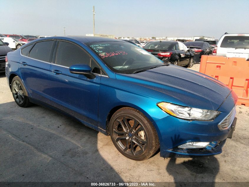 2018 FORD FUSION SE - 3FA6P0HD1JR136500