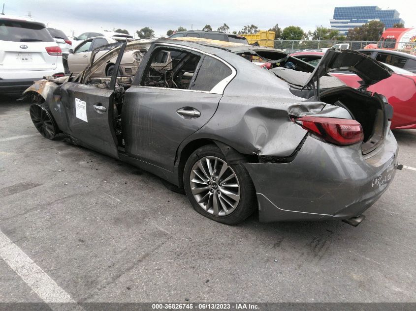2018 INFINITI Q50 3.0T LUXE - JN1EV7AP4JM360431