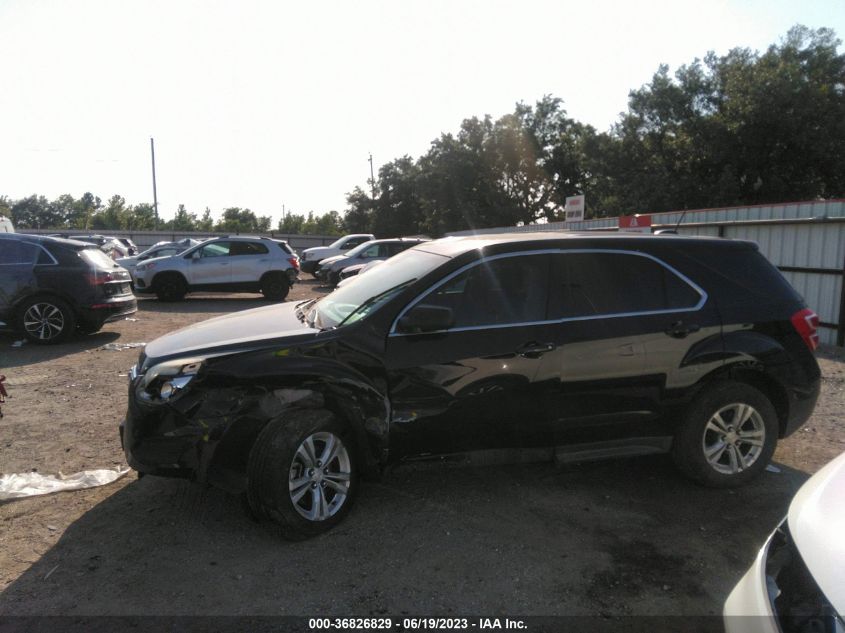 2016 CHEVROLET EQUINOX LS - 2GNALBEK6G1187848