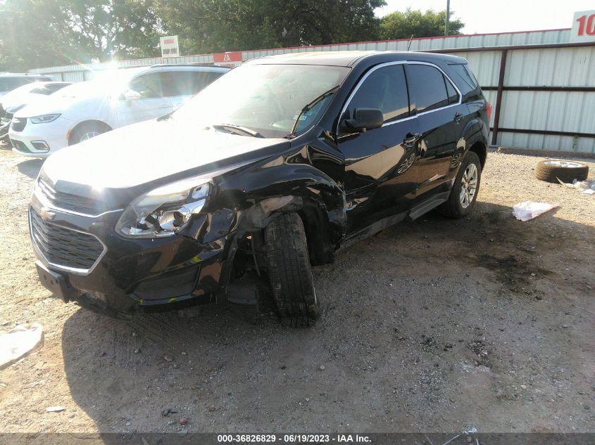 2016 CHEVROLET EQUINOX LS - 2GNALBEK6G1187848