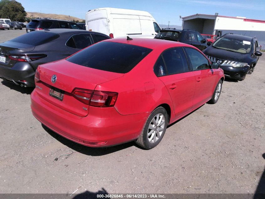 2015 VOLKSWAGEN JETTA SEDAN 1.8T SE - 3VWD17AJ7FM251227