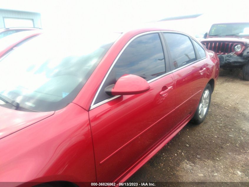 2013 CHEVROLET IMPALA LT - 2G1WG5E39D1235442