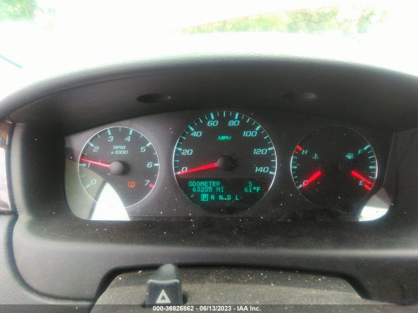 2013 CHEVROLET IMPALA LT - 2G1WG5E39D1235442
