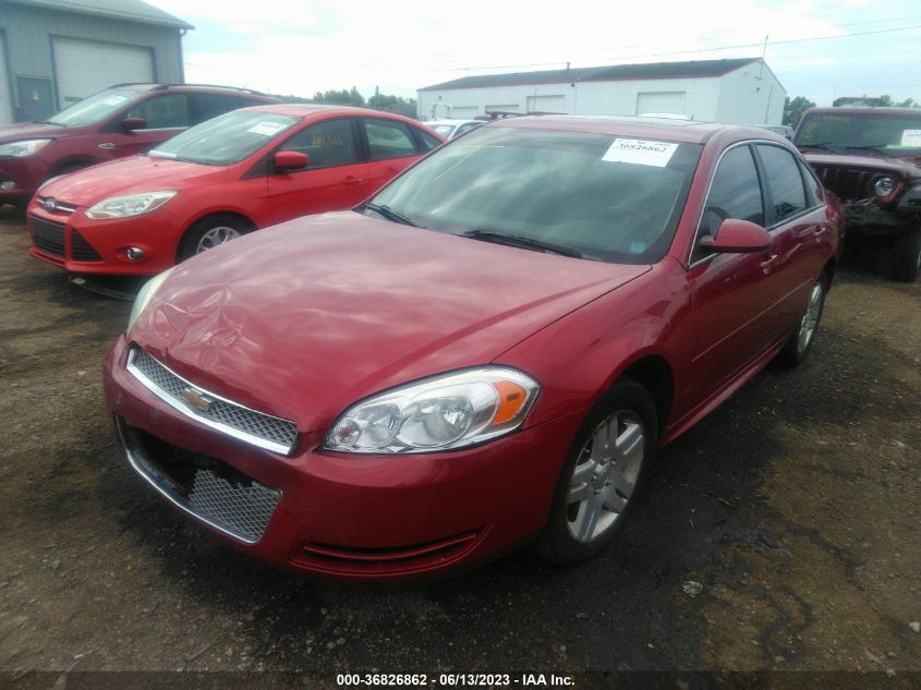 2013 CHEVROLET IMPALA LT - 2G1WG5E39D1235442