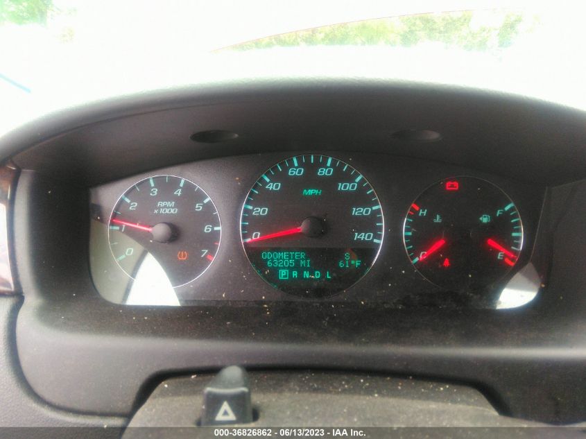 2013 CHEVROLET IMPALA LT - 2G1WG5E39D1235442