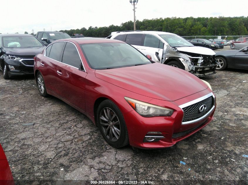 2014 INFINITI Q50 PREMIUM - JN1BV7AP9EM680692