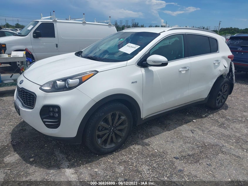 VIN KNDPNCAC0J7465705 2018 KIA SPORTAGE EX