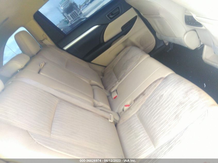 2015 TOYOTA HIGHLANDER LE - 5TDZKRFH1FS082846