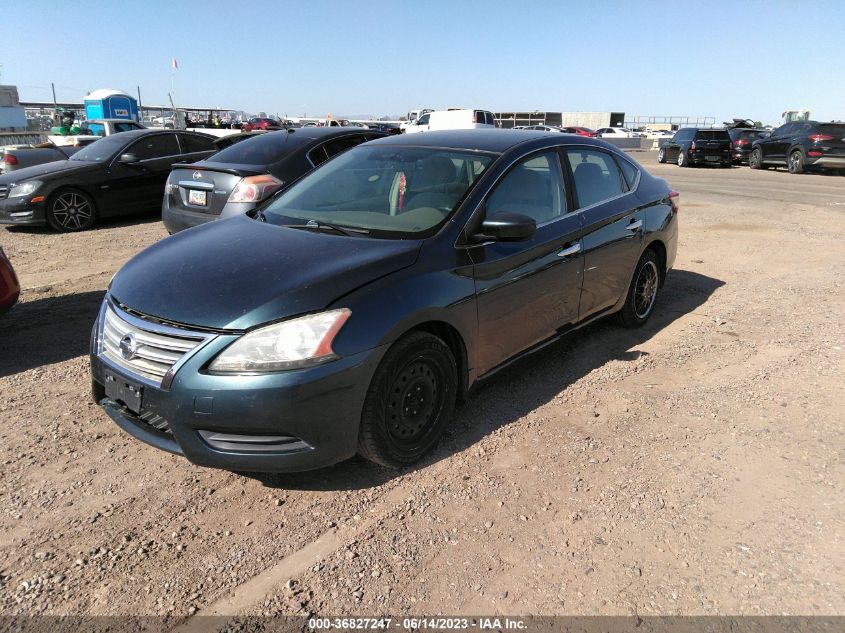 2013 NISSAN SENTRA S - 3N1AB7AP5DL795416