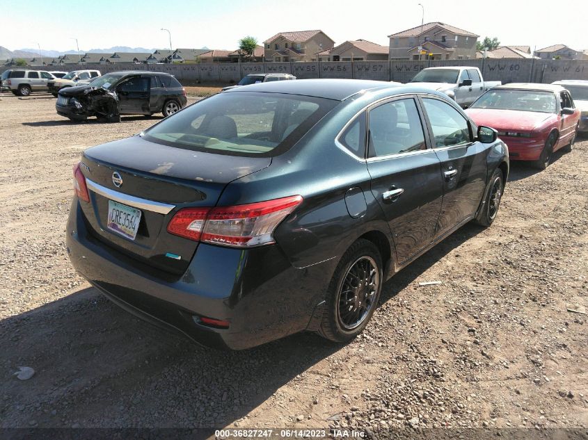 2013 NISSAN SENTRA S - 3N1AB7AP5DL795416