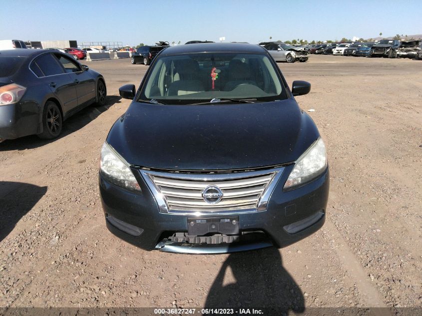 2013 NISSAN SENTRA S - 3N1AB7AP5DL795416