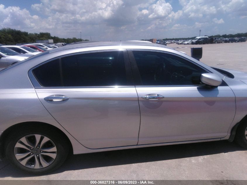 2014 HONDA ACCORD SEDAN LX - 1HGCR2F35EA076588