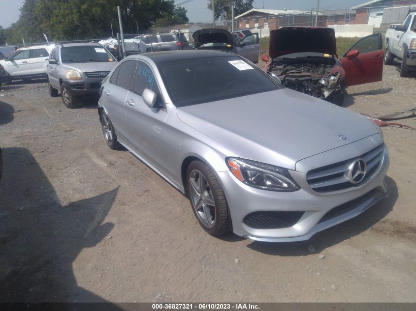 55SWF4KB7GU107569 2016 MERCEDES-BENZ C-CLASS - Image 1