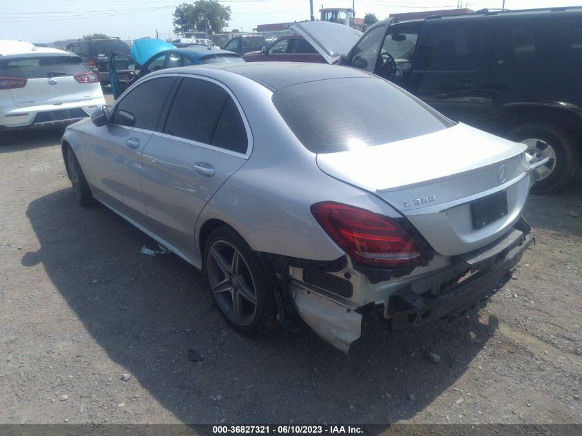 55SWF4KB7GU107569 2016 MERCEDES-BENZ C-CLASS, photo no. 3