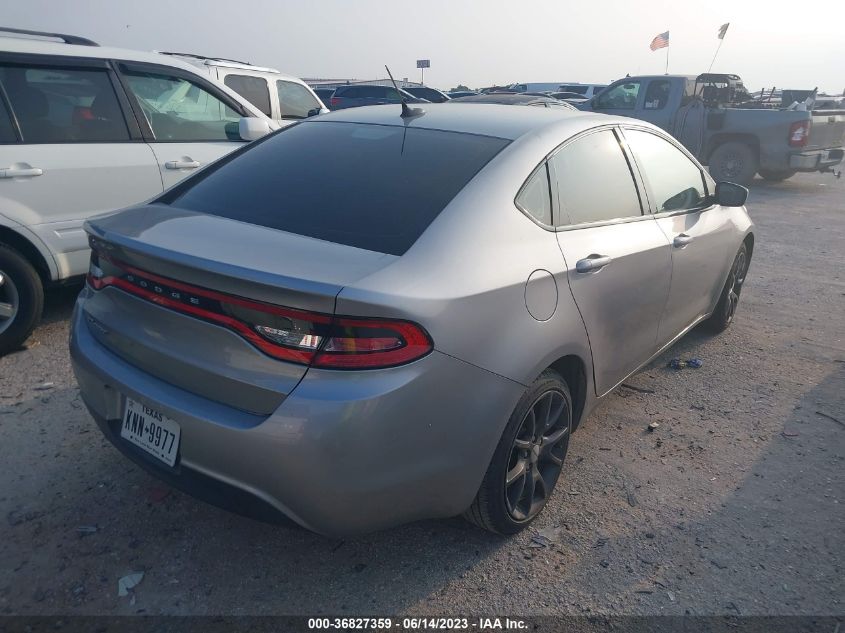 2016 DODGE DART SE - 1C3CDFAA2GD606810