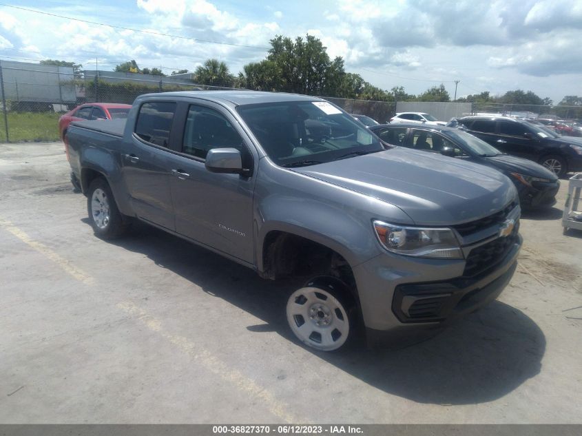 2021 CHEVROLET COLORADO 2WD LT - 1GCGSCEN0M1180837