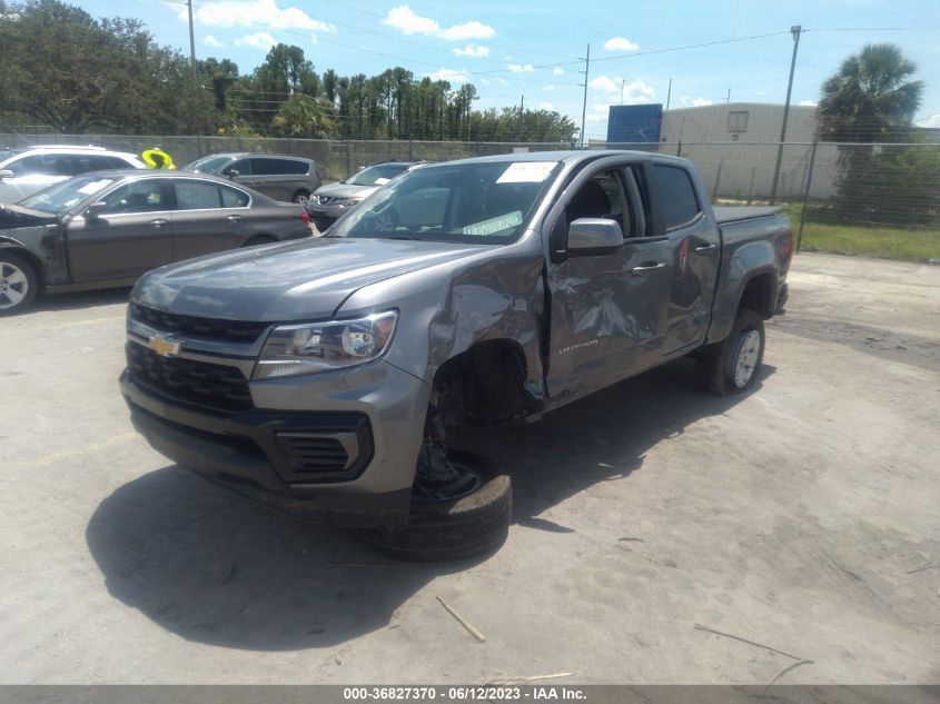 2021 CHEVROLET COLORADO 2WD LT - 1GCGSCEN0M1180837