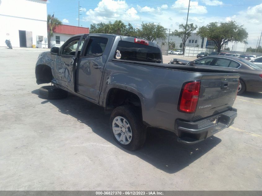 2021 CHEVROLET COLORADO 2WD LT - 1GCGSCEN0M1180837