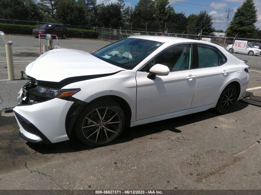 2022 TOYOTA CAMRY SE - 4T1G11AK7NU681027