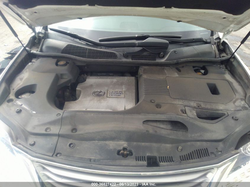 2013 LEXUS RX 450H - JTJBC1BA8D2065407