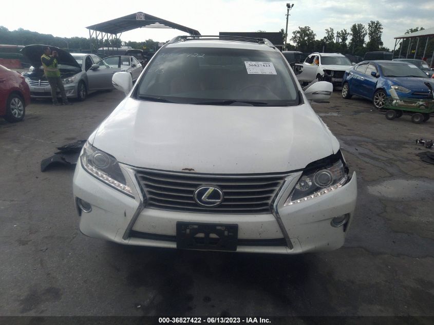 2013 LEXUS RX 450H - JTJBC1BA8D2065407