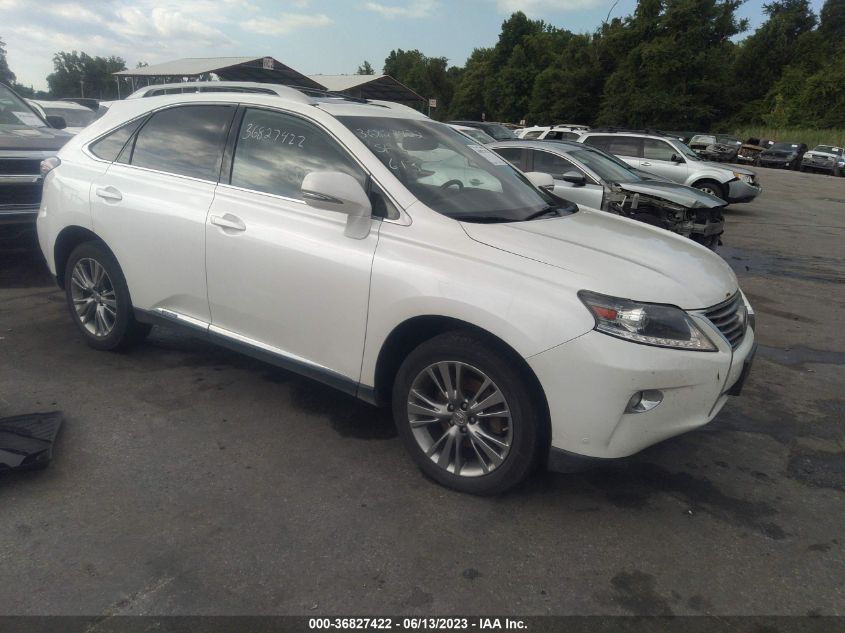 2013 LEXUS RX 450H - JTJBC1BA8D2065407
