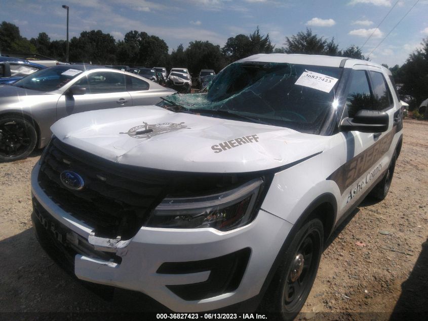 2017 FORD POLICE INTERCEPTOR - 1FM5K8AR1HGA88955