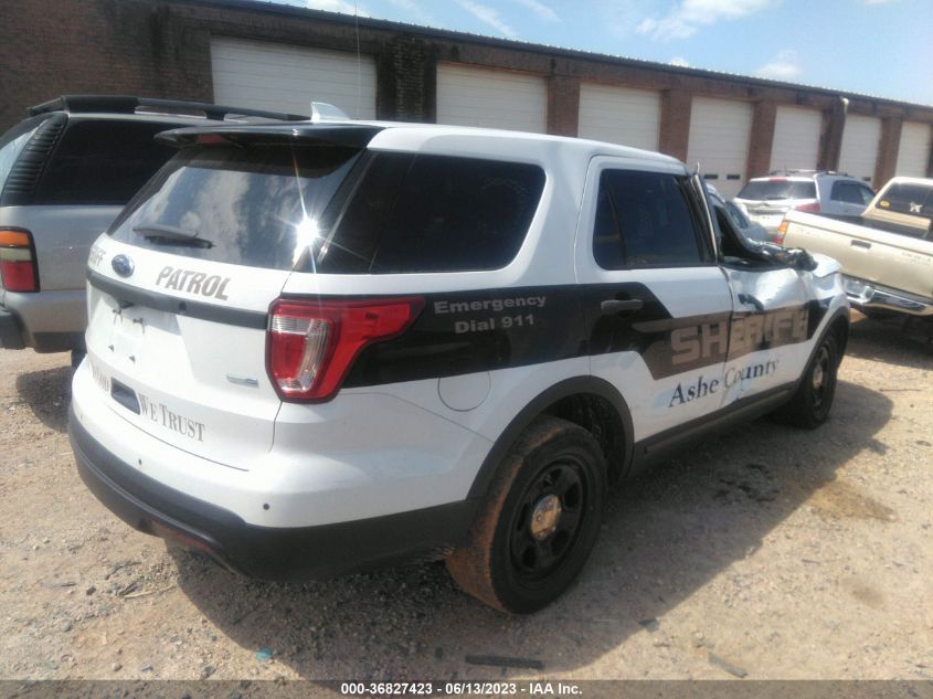 2017 FORD POLICE INTERCEPTOR - 1FM5K8AR1HGA88955
