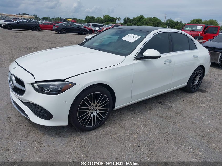 VIN W1KAF4GB2PR091222 2023 MERCEDES-BENZ C-CLASS C 300