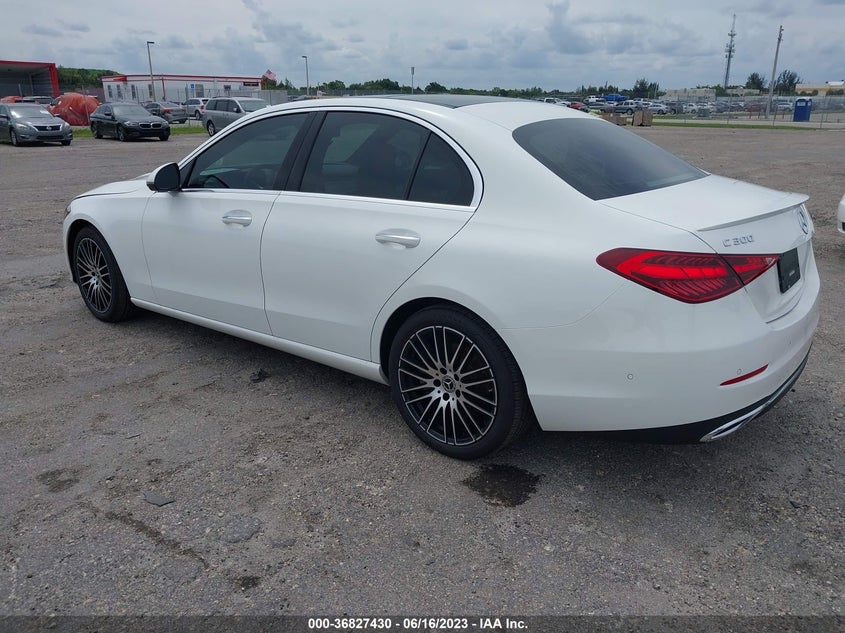 VIN W1KAF4GB2PR091222 2023 MERCEDES-BENZ C-CLASS C 300