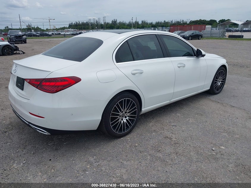 VIN W1KAF4GB2PR091222 2023 MERCEDES-BENZ C-CLASS C 300