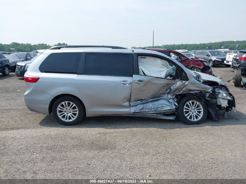 2015 TOYOTA SIENNA XLE - 5TDYK3DC0FS565132