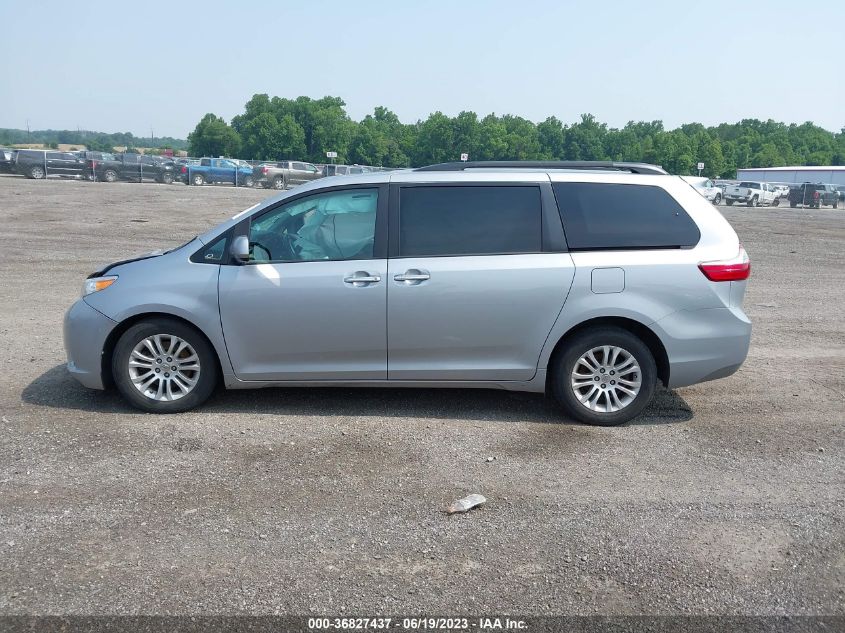 2015 TOYOTA SIENNA XLE - 5TDYK3DC0FS565132