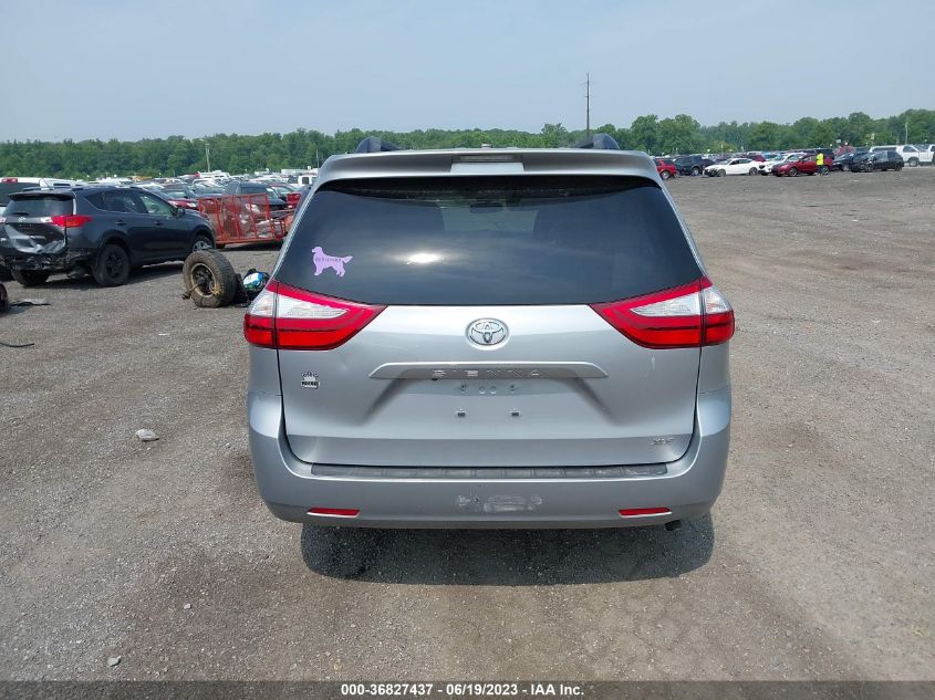 2015 TOYOTA SIENNA XLE - 5TDYK3DC0FS565132