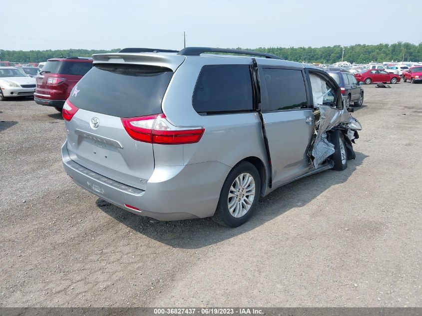 2015 TOYOTA SIENNA XLE - 5TDYK3DC0FS565132