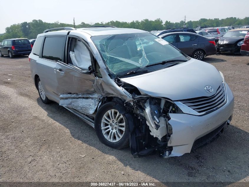 2015 TOYOTA SIENNA XLE - 5TDYK3DC0FS565132