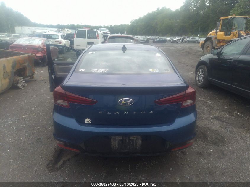 2019 HYUNDAI ELANTRA SEL - 5NPD84LFXKH436233